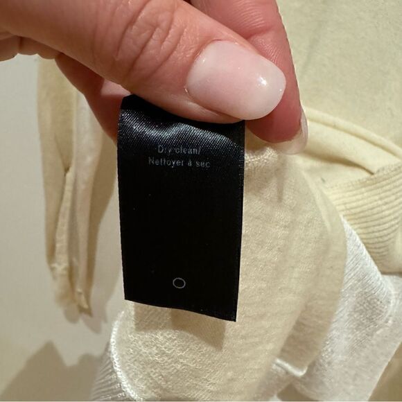 Rag and Bone Cream and White Sweater RN# 108879 Size SP - Picture 7 of 11